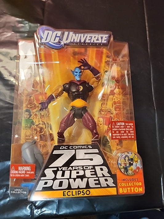 NEW ECLIPSO ACTION FIGURE DC UNIVERSE DC COMICS 75 YEARS OF SUPER POWER! A178