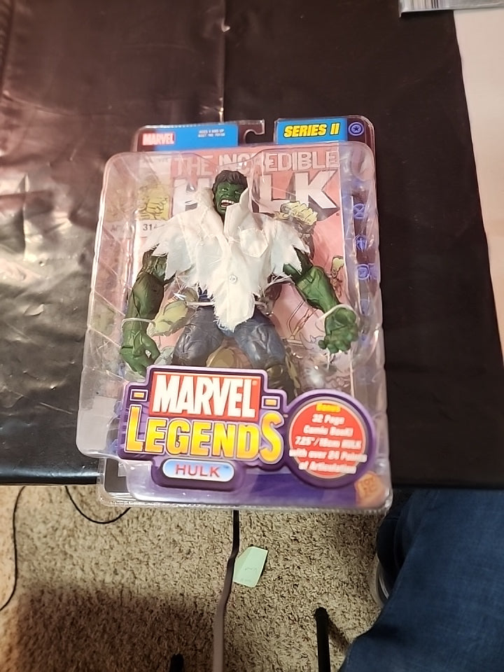 Marvel Legends The Incredible Hulk Series II Toybiz 2002. Factory