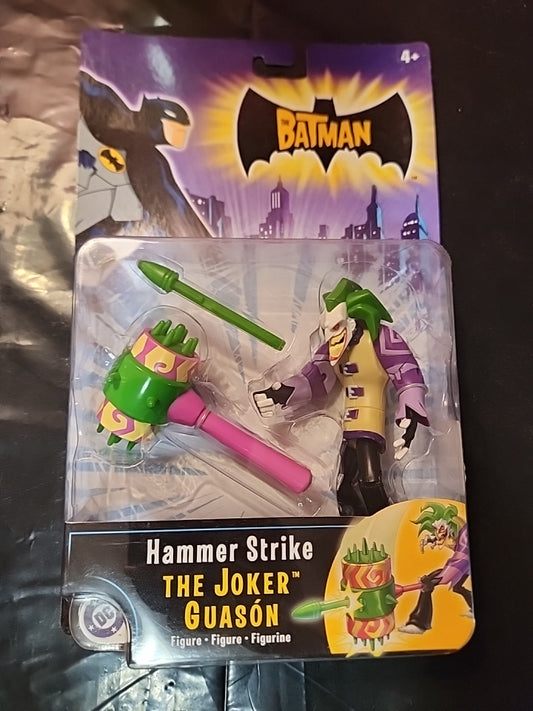 Mattel 2004 Batman Hammer Strike El Joker Guason Figura de acción NIP G3433