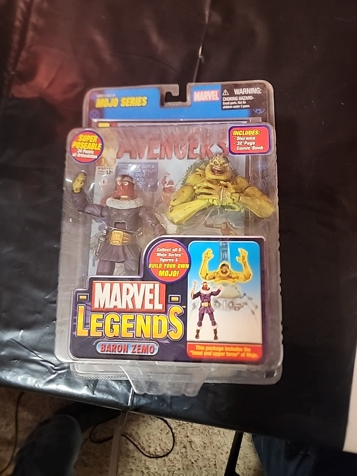 MARVEL LEGENDS 14 Mojo Series BARON ZEMO CHASE VARIANT ACTION FIGURE MOC