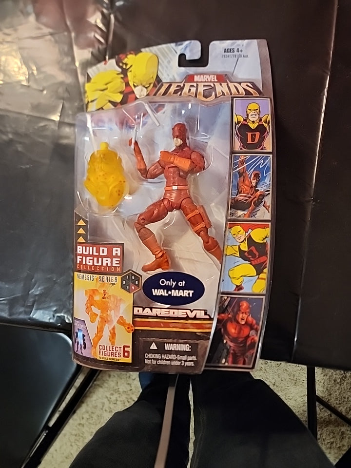 Hasbro Marvel Legends "Nemesis" BAF Series Walmart Daredevil Red Variant New S2