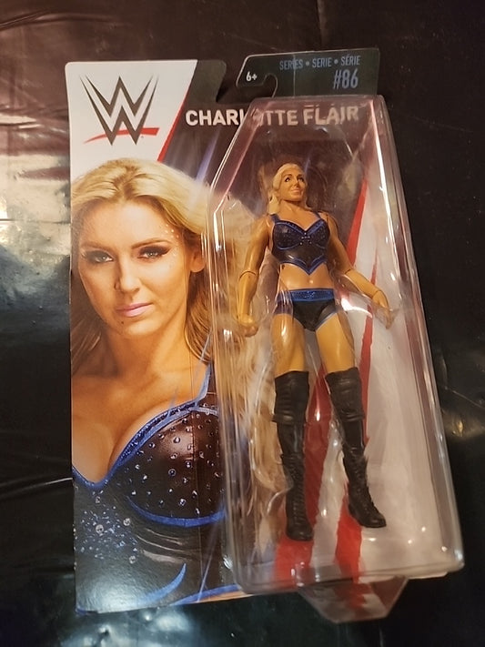 Figura de acción Mattel WWE Basic Series 86 Charlotte Flair