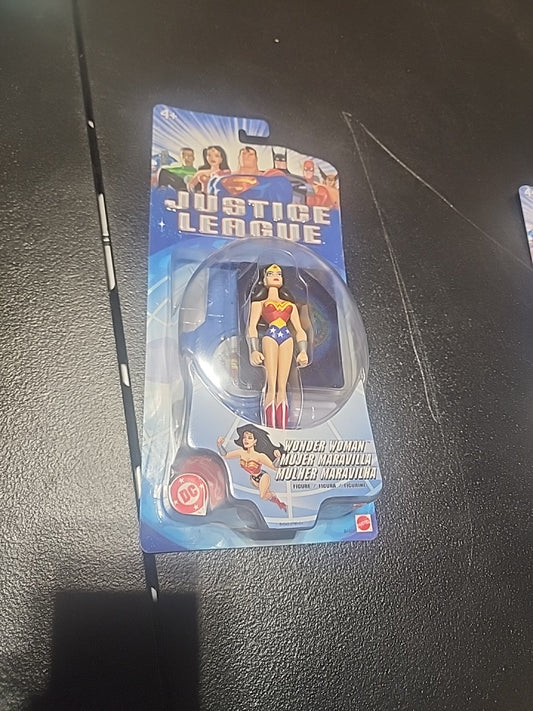 Figura de acción Mattel de la Mujer Maravilla de la Liga de la Justicia 2003