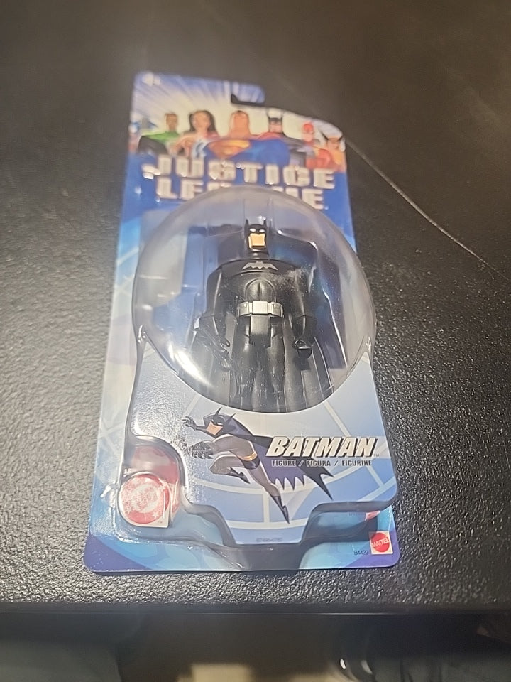 DC Unlimited Justice League Batman Black / Silver 1st Card NUEVO Envío gratis a EE. UU.