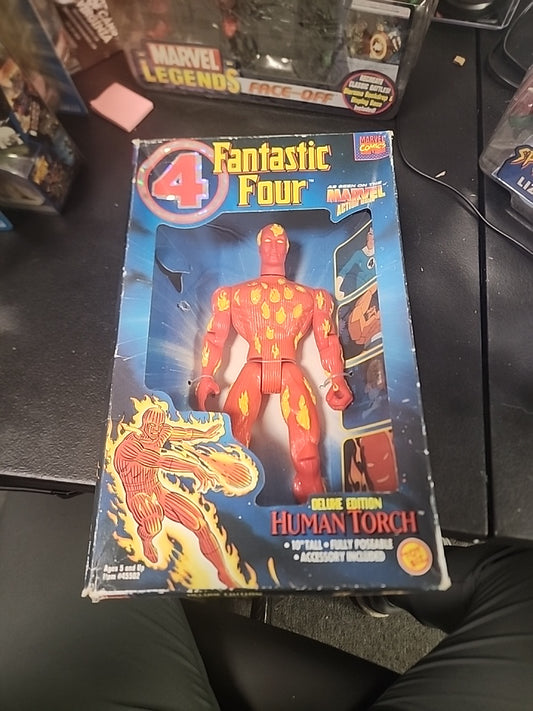 Los Cuatro Fantásticos Antorcha Humana Toy Biz Marvel Comics