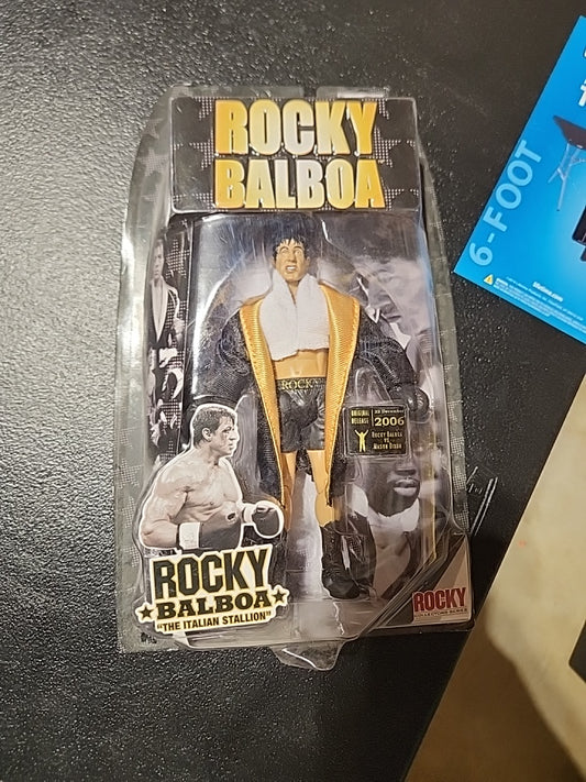 Figura de acción de Rocky Balboa de la serie Rocky Collectors de Jakks Pacific 2006 - NIB