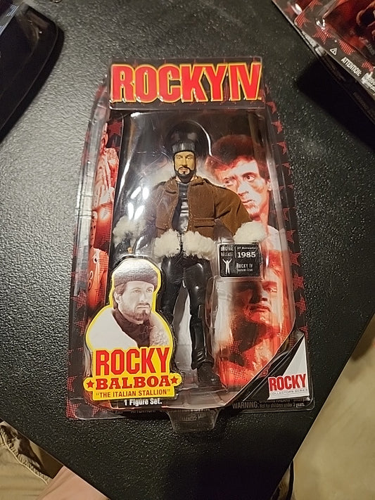 Figura de acción Rocky IV 4 Balboa Training Gear Jakks Pacific NIP