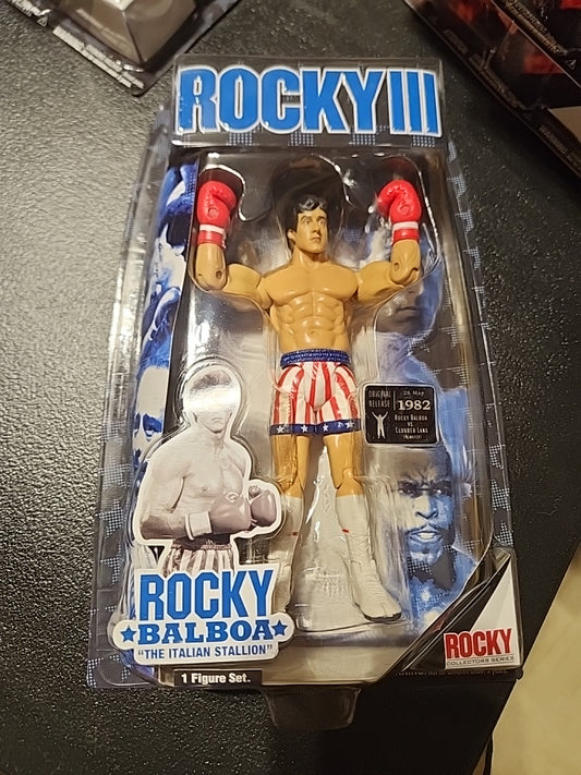 Rocky III “Rocky (Semental italiano) Balboa” Serie de coleccionistas de Jakks Pacific 2006