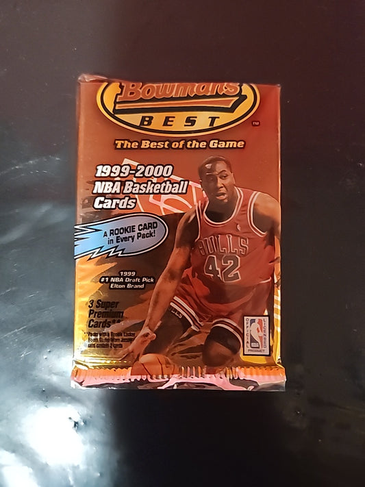 1999-00 BOWMAN'S BEST BASKETBALL HOBBY PACK DUNCAN AUTO'S, ATOMIC REFRACTORS$$$ NBA Cards
