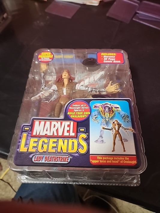 Marvel Legends Lady Deathstrike Onslaught Series Figure Toy Biz  Comic Book NIB