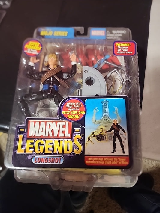 Marvel Legends Longshot Action Figure Mojo Series Toy Biz Sealed