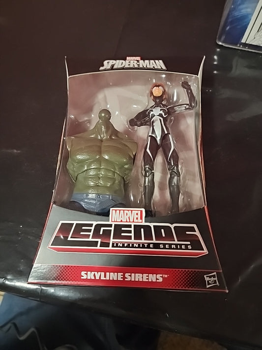 Marvel Legends Infinite Series Skyline Sirenas SPIDER GIRL Duende Verde 2013