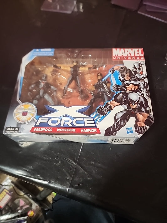 2010 Marvel Universe X Force DEADPOOL Wolverine Warpath Box Set SEALED