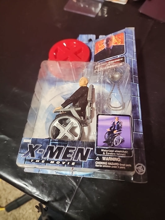 X-Men La película Profesor Xavier Patrick Stewart Figura de acción 2000 Vintage