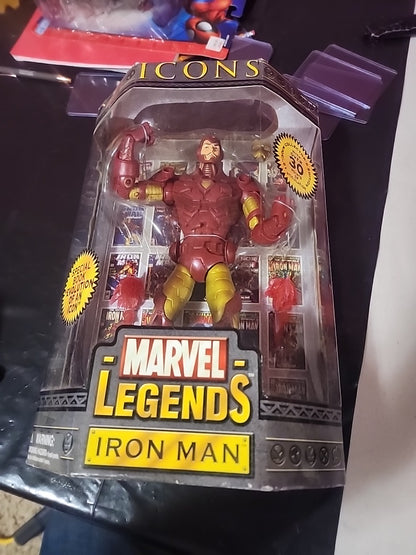 Icono marvel legends iron man 12 In