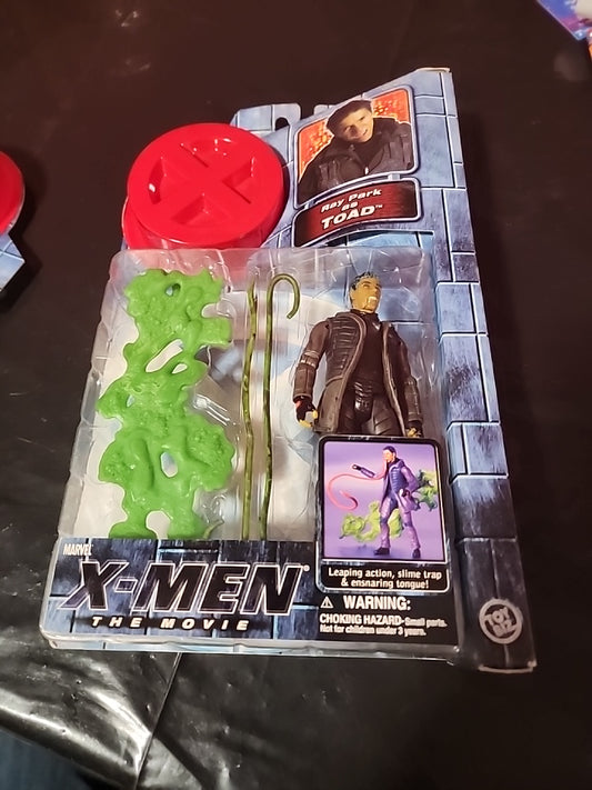 2000 Toy Biz Marvel X-Men The Movie Toad Figura de acción 7" Vintage Nuevo Sellado