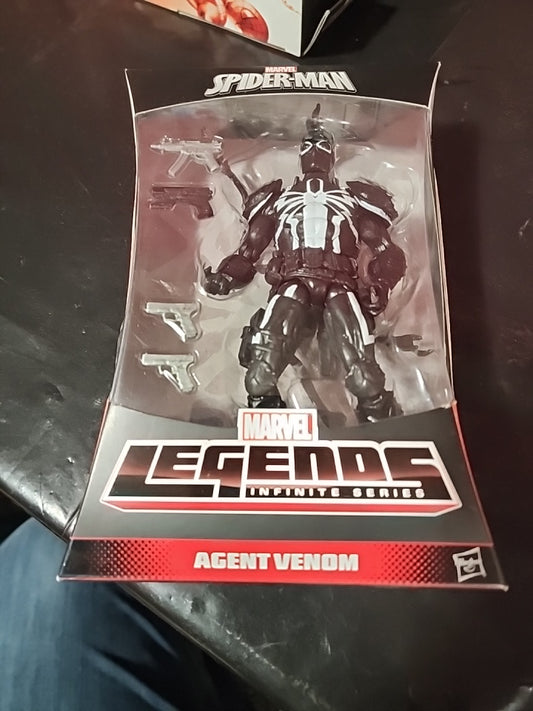 Marvel Spider-Man Marvel Legends Infinite Series Agente Venom Figura de 6"
