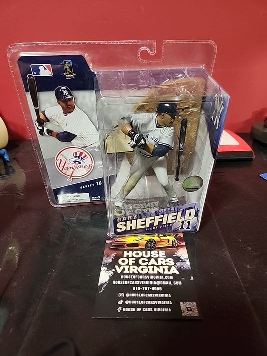 Gary Sheffield MLB New York Yankees McFarlane action figure Series 16 NIB Yanks