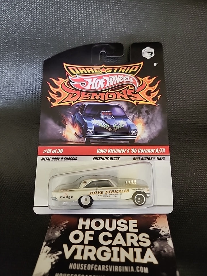 Hot Wheels Drag Strip Demons Dave Strickler’s ‘65 Coronet A/FX w/ Real Riders