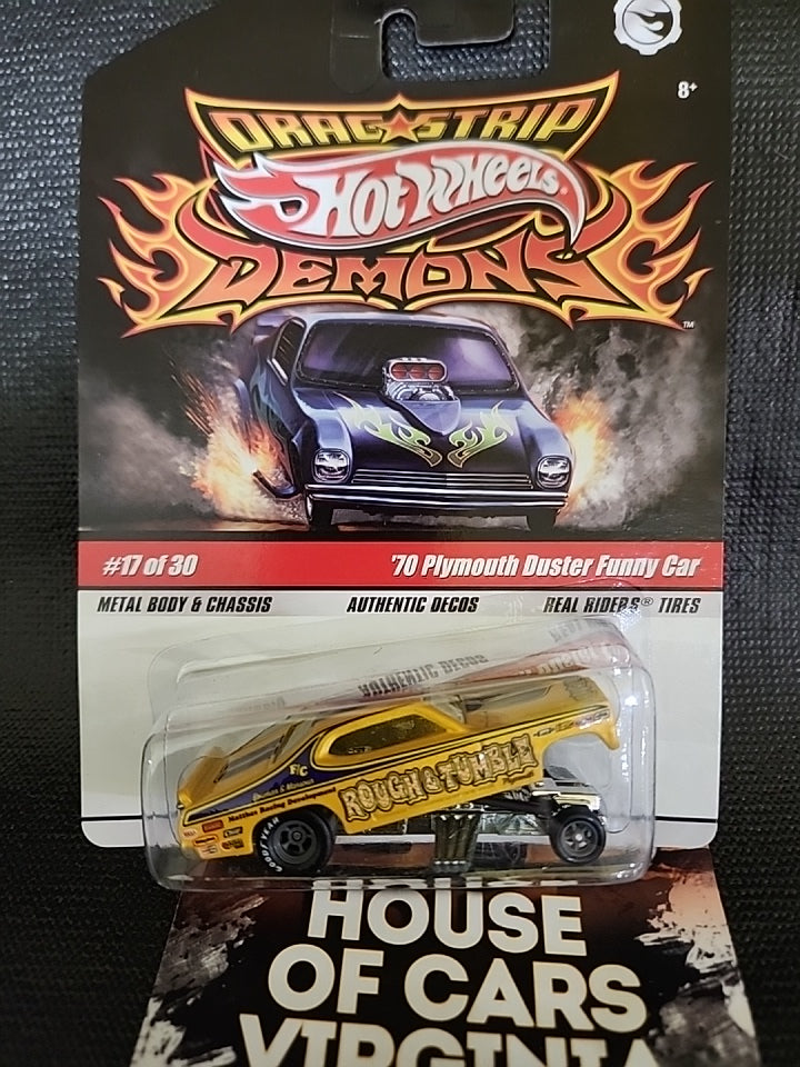 Hot Wheels Drag Strip Demons '70 Plymouth Duster Coche divertido