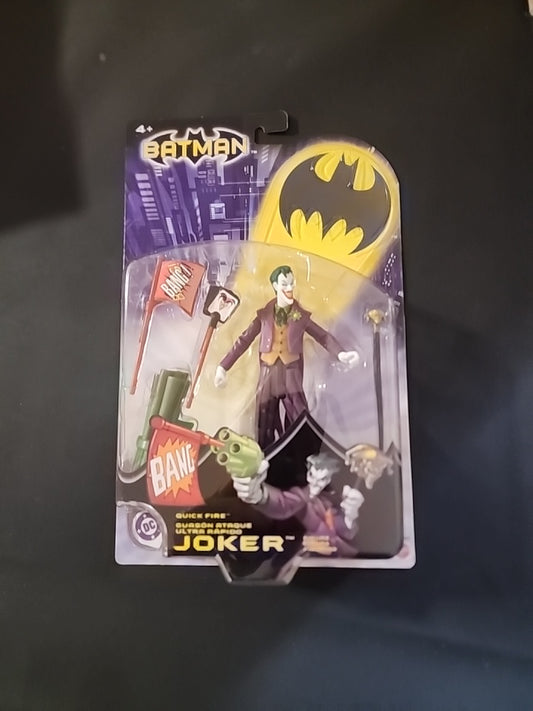 2003 Batman JOKER QUICK FIRE 6.25" Action Figure DC Universe Mattel NEW IN BOX