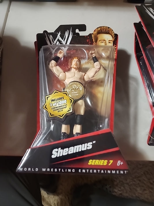 WWE Series 7 Sheamus Commemorative Belt 770/1000 Mattel R7282 2010 NRFB