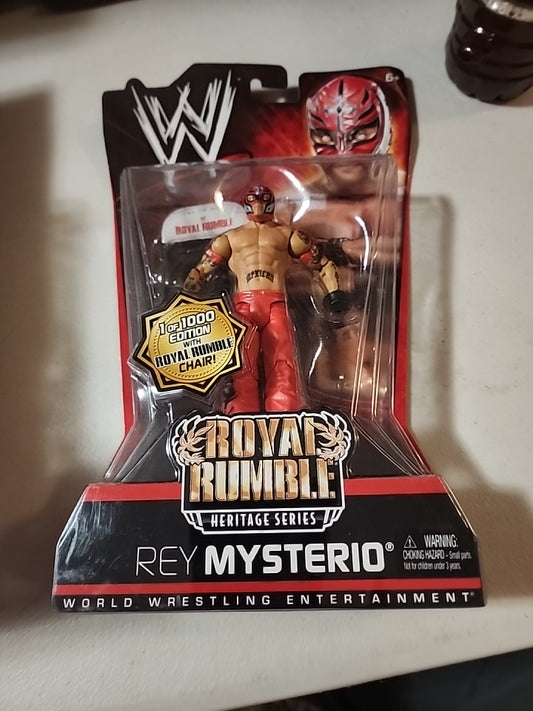 WWE ROYAL RUMBLE REY MYSTERIO 2010 Wrestling Action Figure Mattel