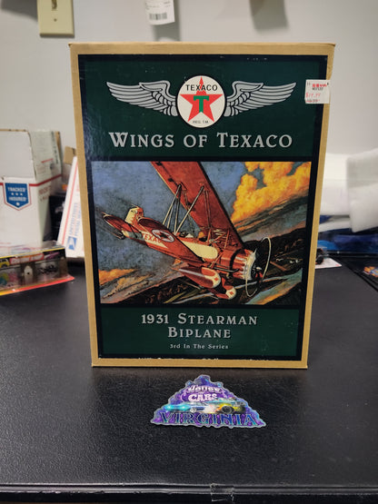 Ertl Collectibles Wings of Texaco 1931 Stearman Biplane