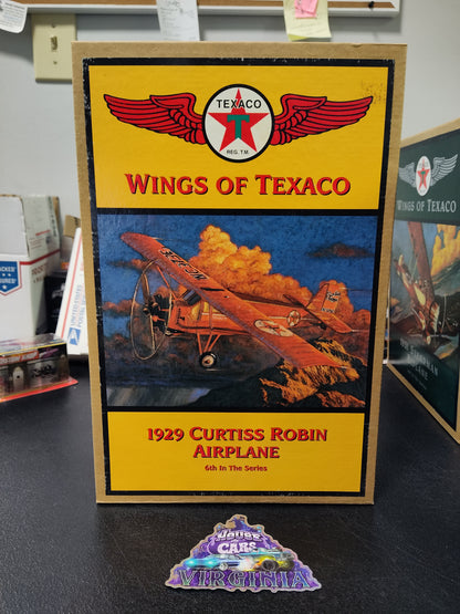 Ertl Collectibles Wings of Texaco 1929 Curtiss Robin Airplane