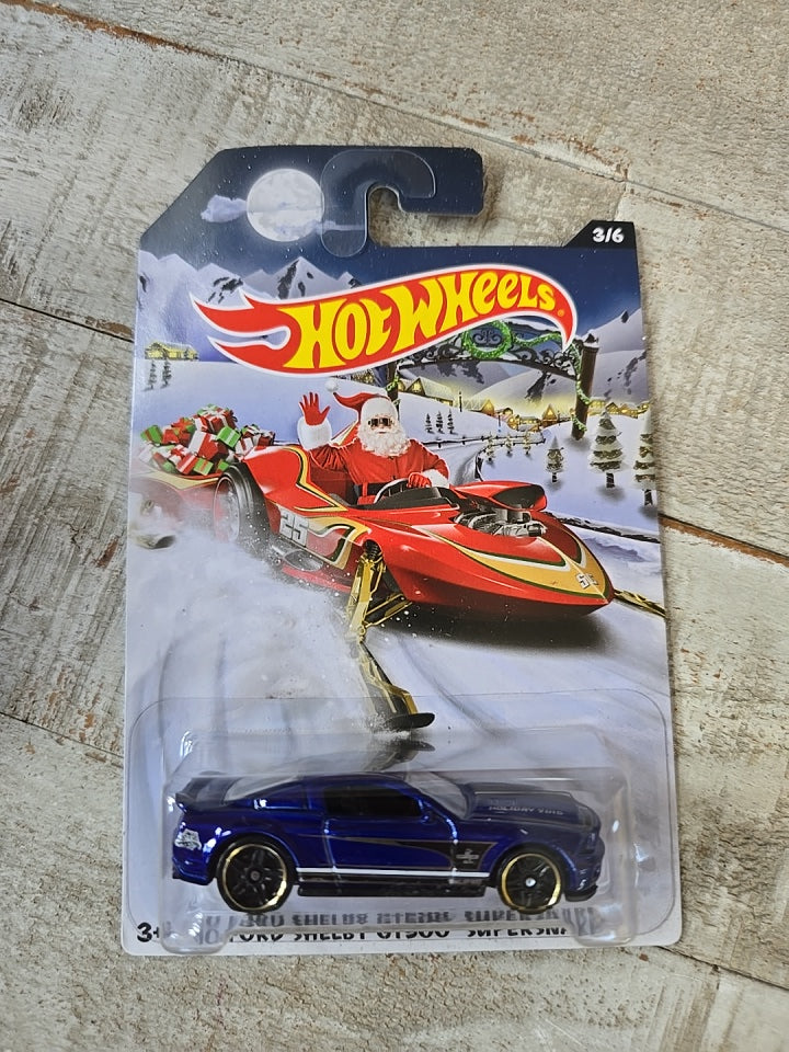 holiday hot rods hot wheels ‘10 Ford Shelby GT500 Super snake W3099