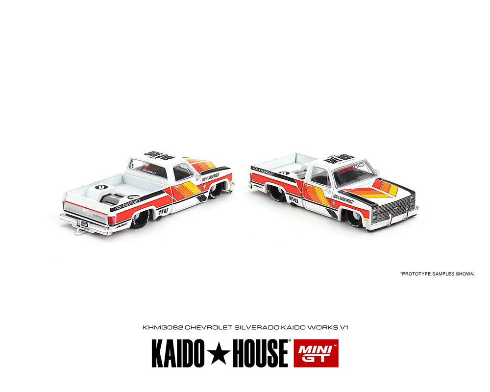 House x Mini GT 1:64 Chevrolet Silverado Kaido Works V1