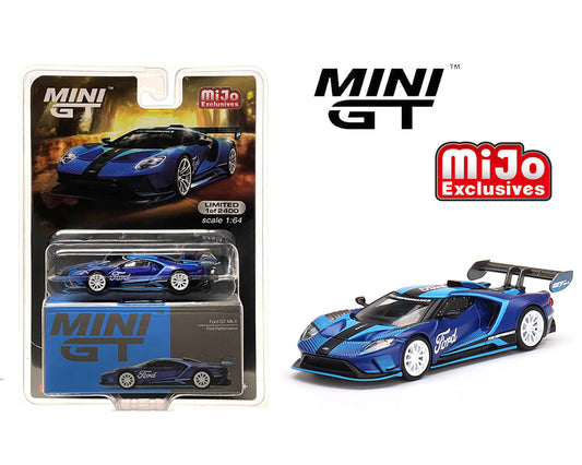 Mini GT 1:64 Ford GT MK II Ford Performance – Exclusivos de Mijo