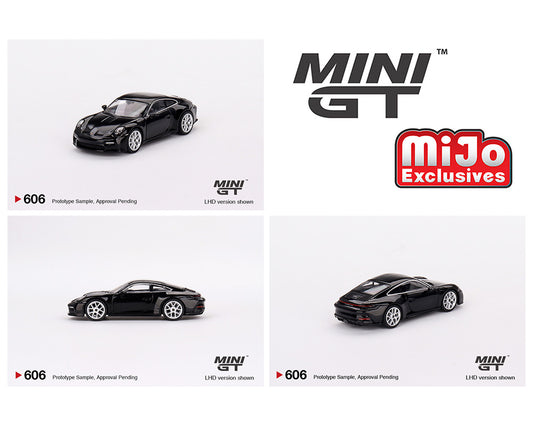 Mini GT 1:64 Porsche 911 (992) GT3 Touring – Black – MiJo Exclusives