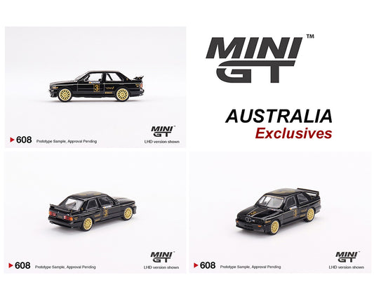 Mini GT 1:64 BMW M3 #3 JPS Team BMW 1987 Exclusivo de Australia