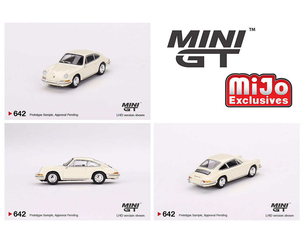 Mini GT 1:64 1963 Porsche 901 – Ivory