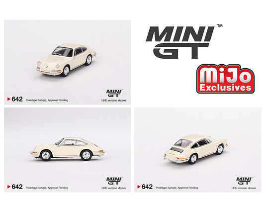 Mini GT 1:64 1963 Porsche 901 – Ivory