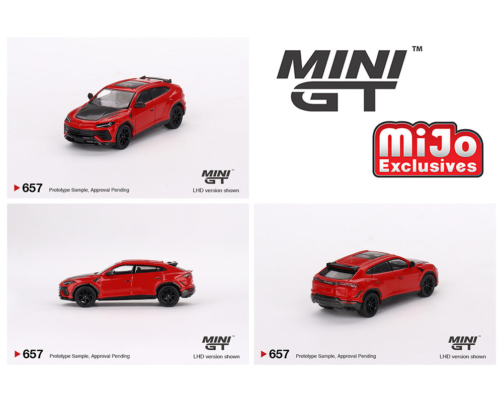 Mini GT 1:64 Lamborghini Urus Performante – Rosso Mars