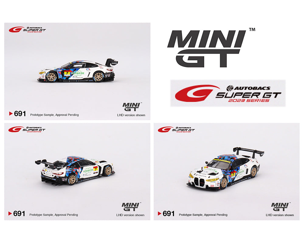 Mini GT 1:64 Japan Exclusive BMW M4 GT3 #7 “Studie BMW M4” BMW M Team ...