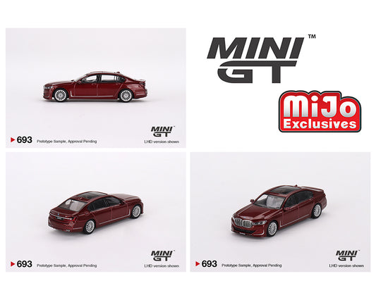 Mini GT 1:64 BMW Alpina B7 xDrive – Aventurin Red Metallic – MiJo Exclusives