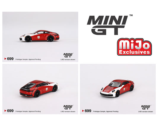 Mini GT 1:64 Porsche 911 (992) Carrera S Safety Car 2023 IMSA Daytona 24Hr
