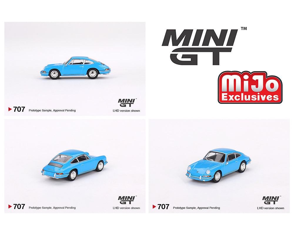 Mini GT 1:64 Porsche 901 1963 ‘Quickblau’ – Blue – MiJo Exclusives