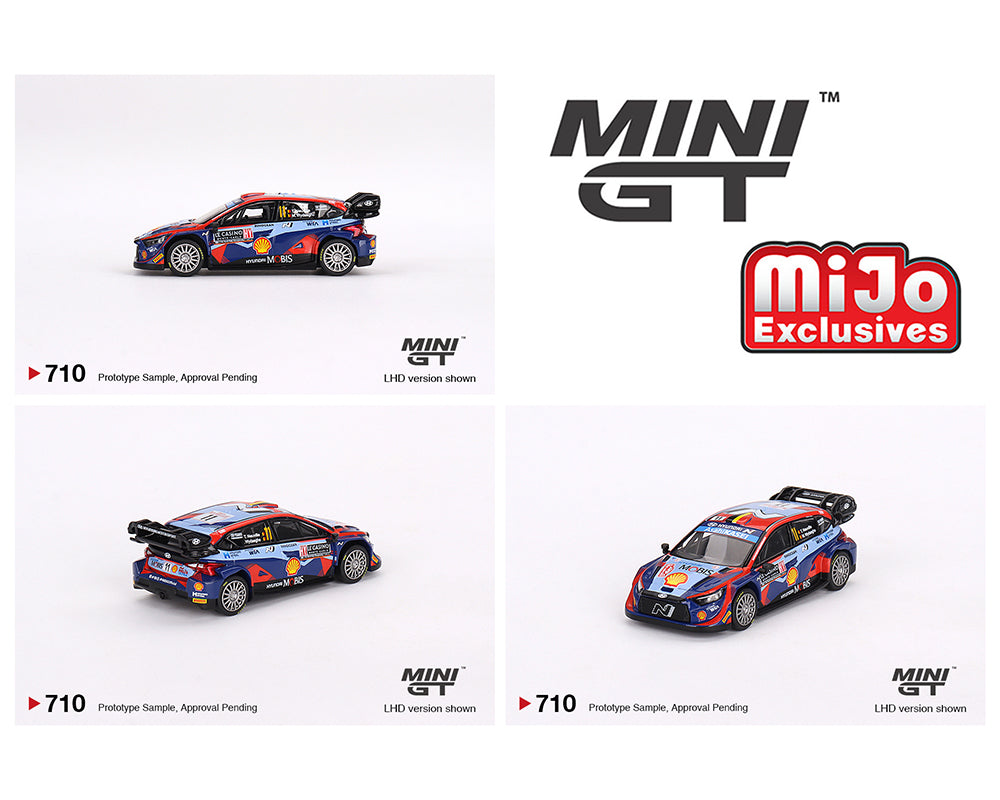 Mini GT 1:64 Hyundai i20 N Rally1 2023 Rally MonteCarlo 3rd Place #11