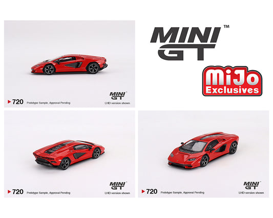 Mini GT 1:64 Lamborghini Countach LPI 800-4 – Rosso Mars