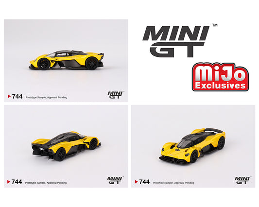 Mini GT 1:64 Aston Martin Valkyrie – Sunburst Yellow