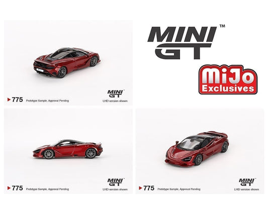 Mini GT 1:64 McLaren 750S – Amaranth Red