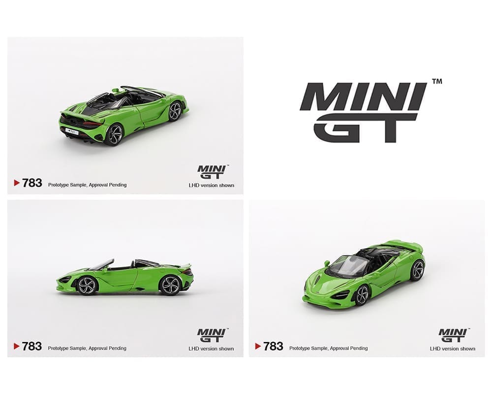 Mini GT McLaren 750S Spider 1:64 - Mantis Green #783