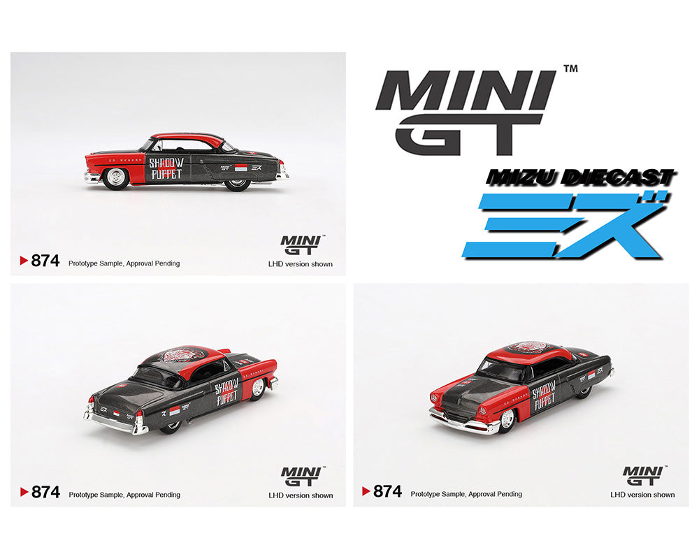 (Preorder) Mini GT x Mizu Diecast 1:64 Lincoln Capri Hot Rod 1954 “Shadow Puppet” Limited Edition