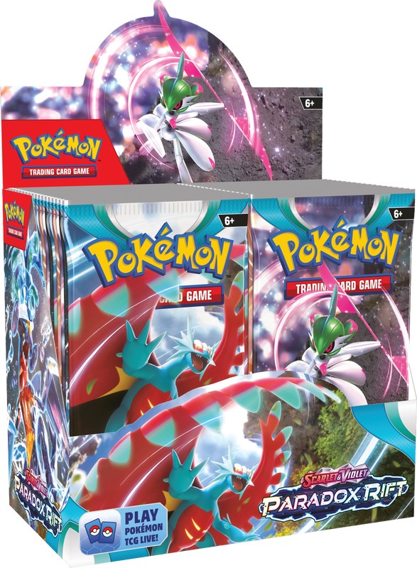 Pokemon Scarlet and Violet 4 Paradox Rift Booster Pack