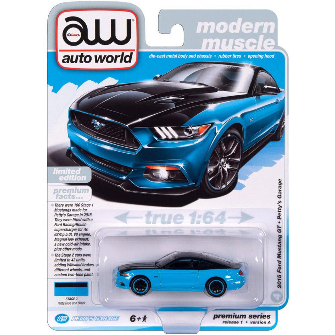 Autoworld Petty's Garage 2015 Ford Mustang GT