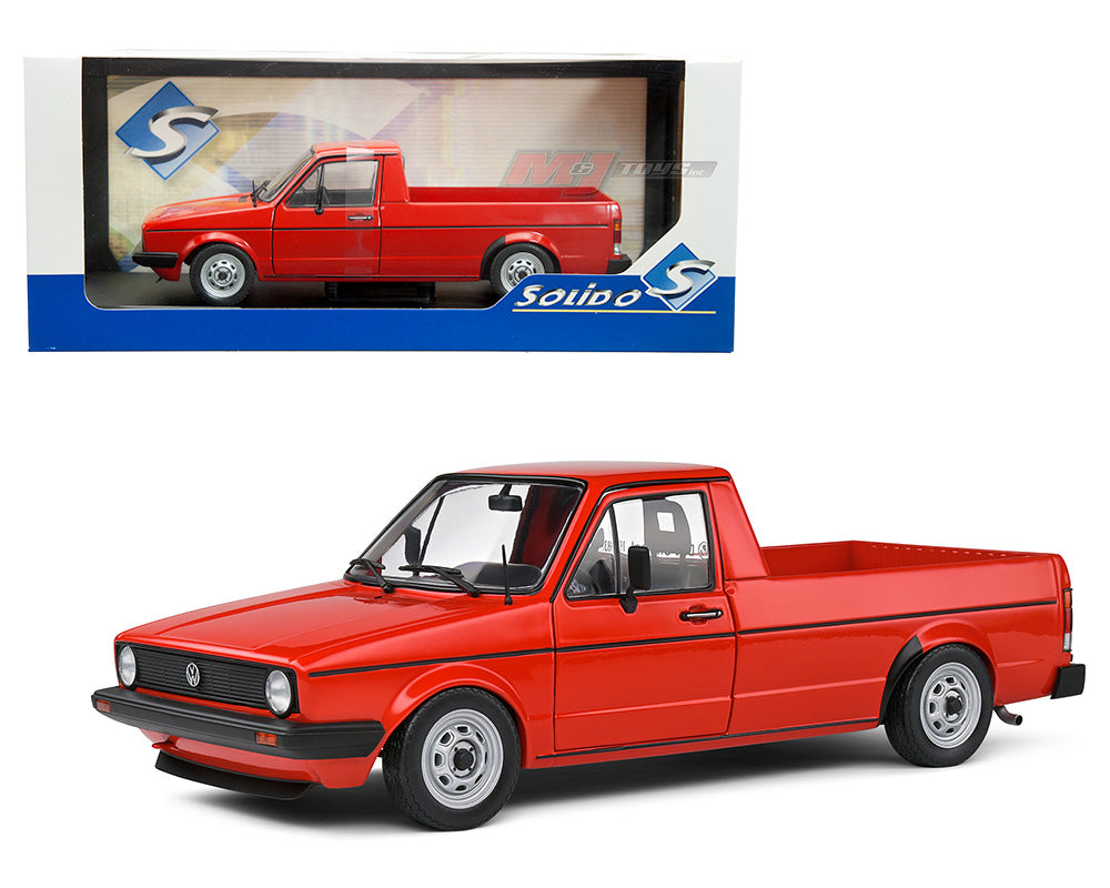 Solido 1:18 1982 Volkswagen Caddy MK1 – Mars Red